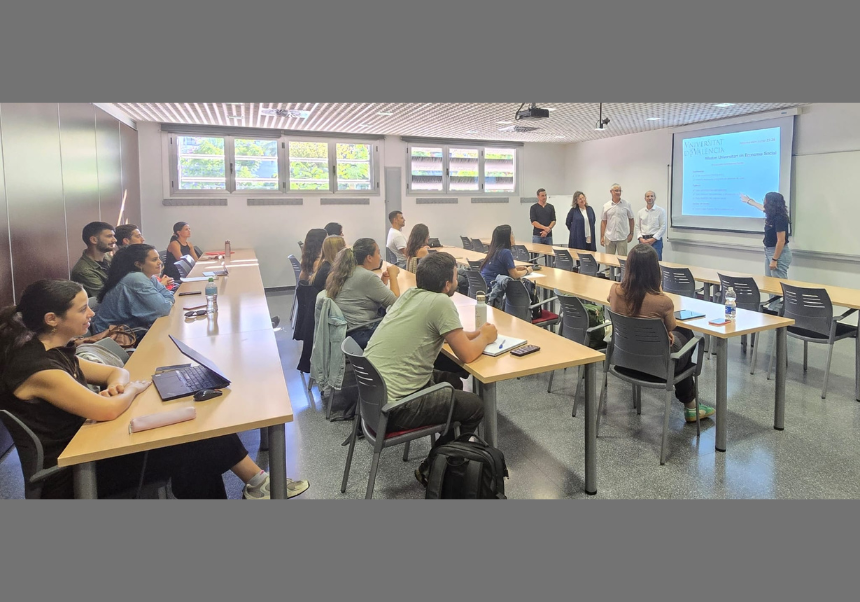 una clase del máster